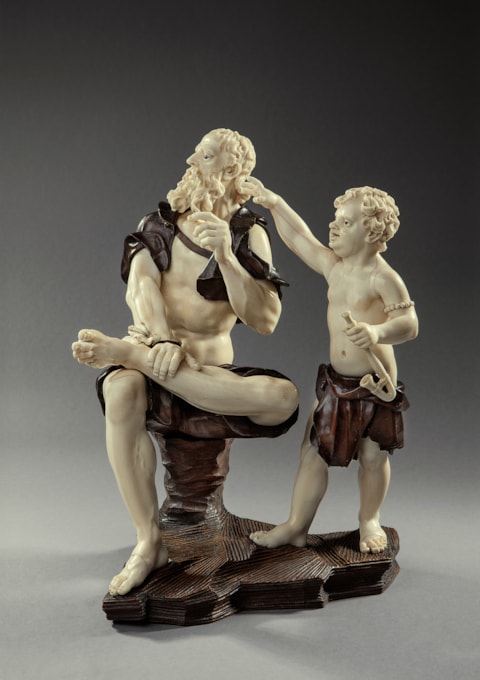 Heraklit and a young boy