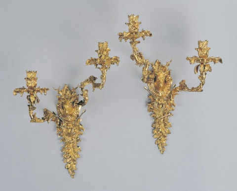 A pair of Louis-XV Appliques