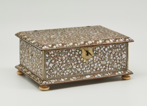Venetian Mother-of-Pearl inlaid Casket