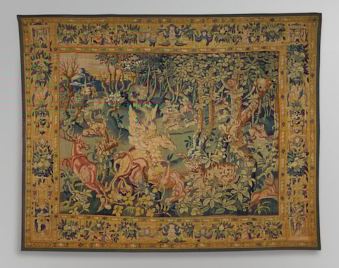 A Flemish game park Tapestry
