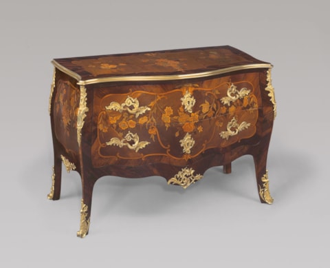 A Pair of German Rococo Commodes