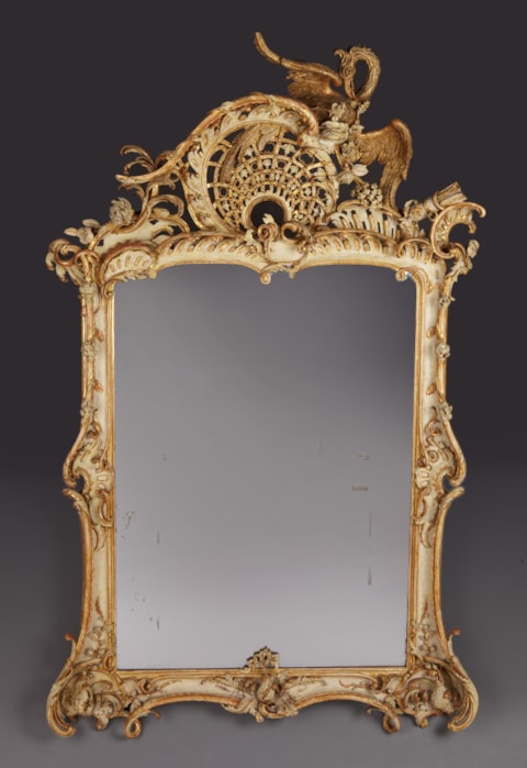 German Rococo-Mirror